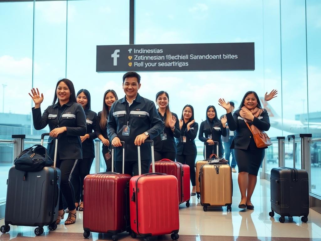 Keberangkatan ke Jepang